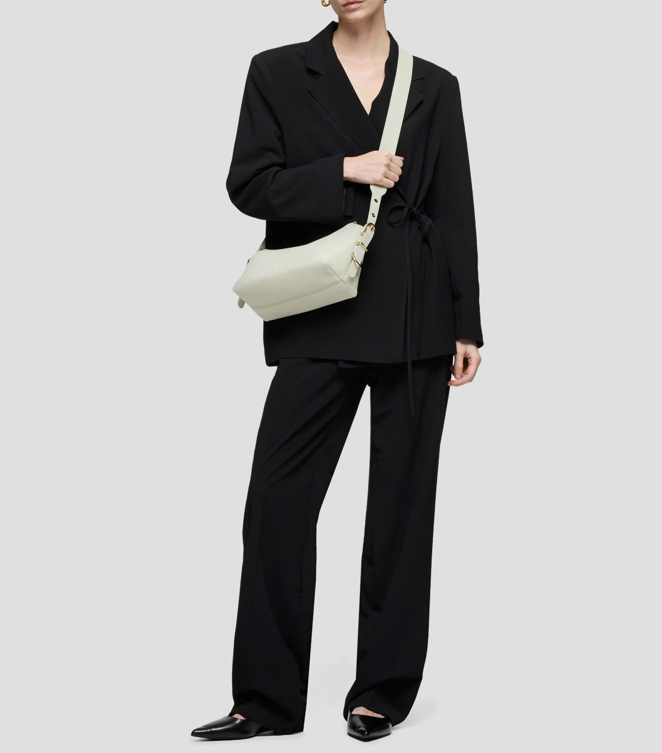 Bolsa Crossbody con Logotipo Mujer